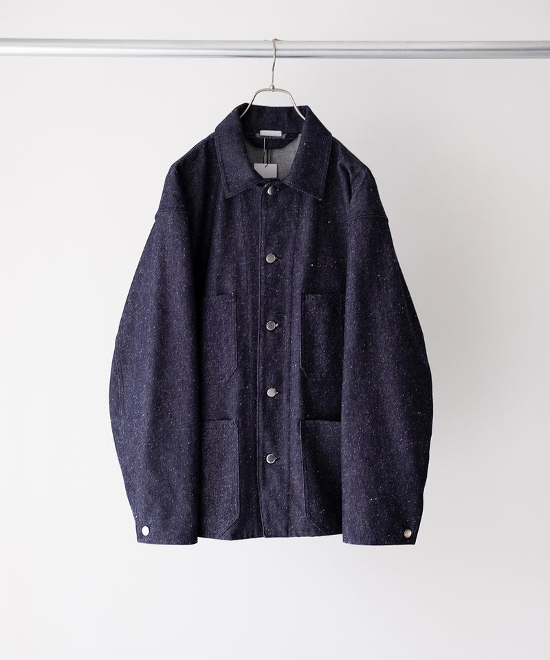 Silk Denim Coverall - Blanc YM