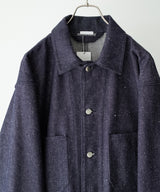 Silk Denim Coverall - Blanc YM