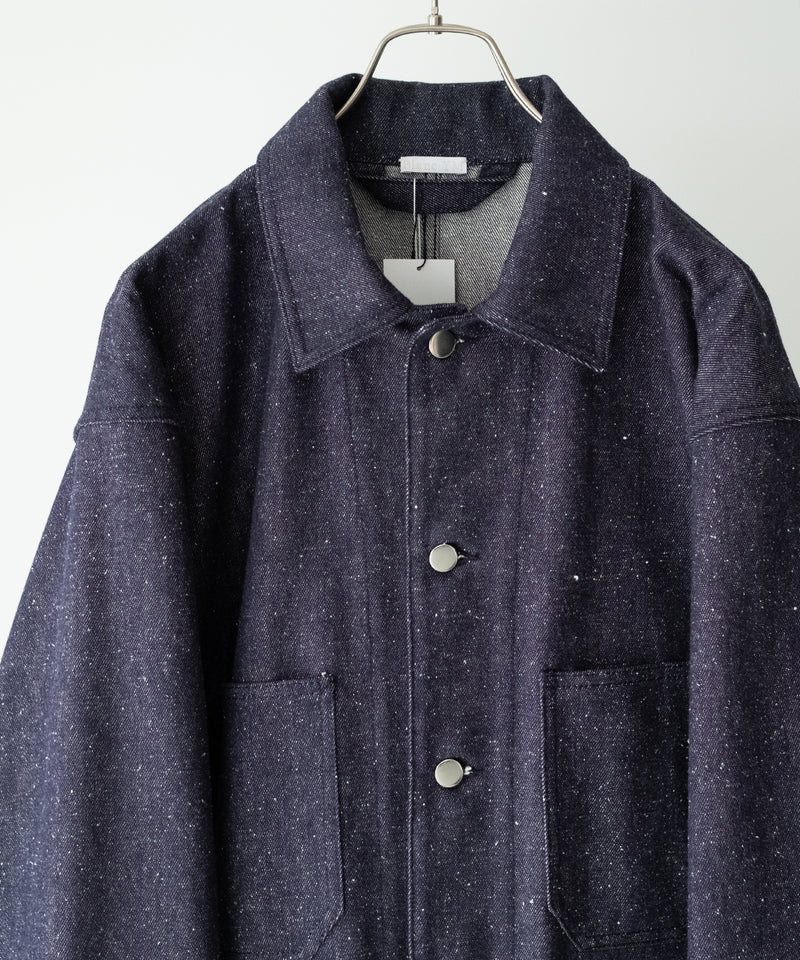 Silk Denim Coverall - Blanc YM