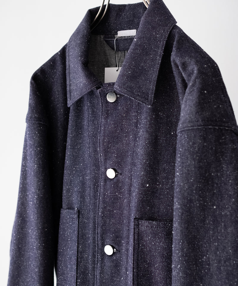 Silk Denim Coverall - Blanc YM