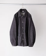 Silk Denim Coverall - Blanc YM