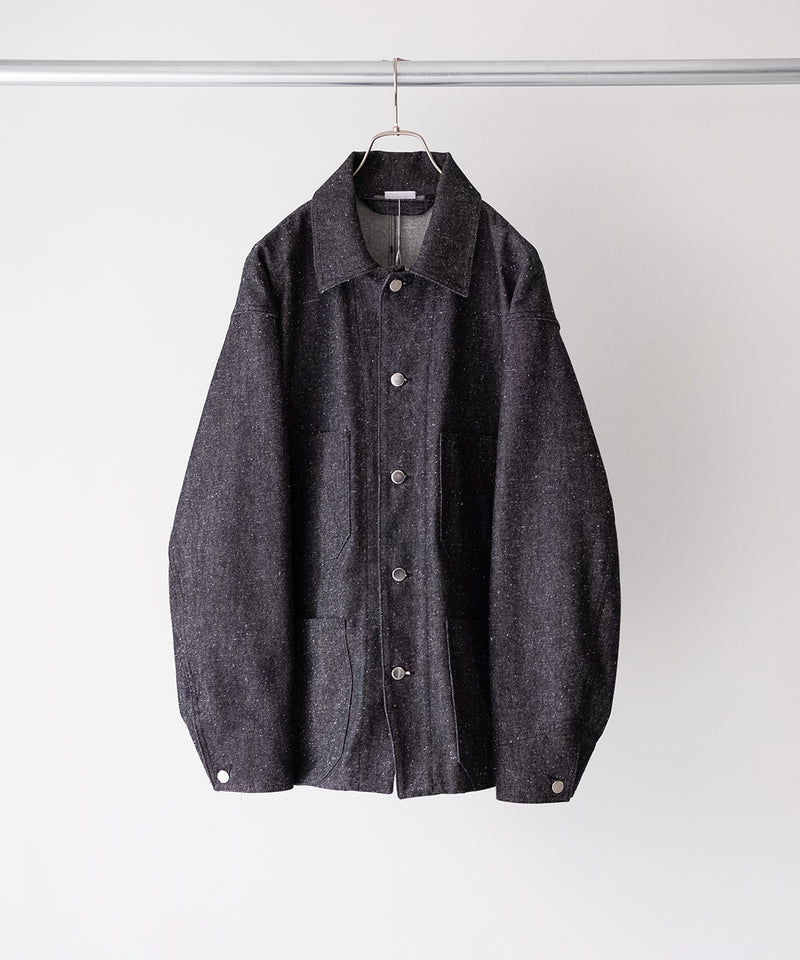 Silk Denim Coverall - Blanc YM