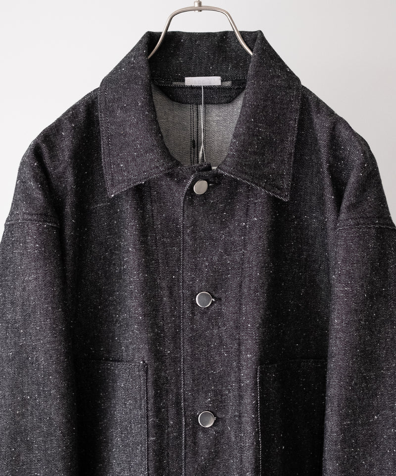 Silk Denim Coverall - Blanc YM