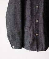 Silk Denim Coverall - Blanc YM