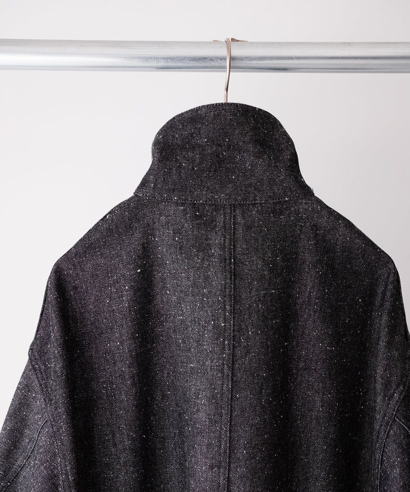 Silk Denim Coverall - Blanc YM
