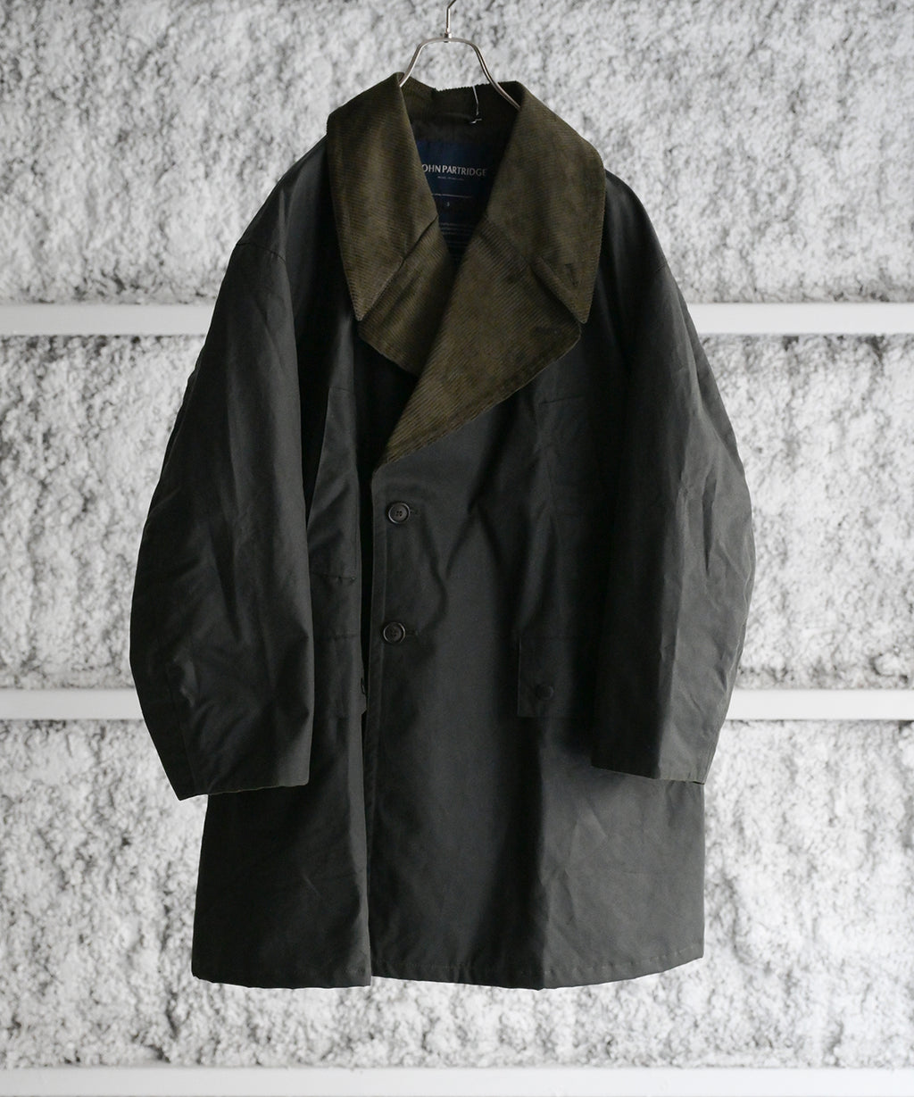 JOHN PARTRIDGE】DOUBLE BREASTED HALF COAT-