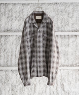 GARMENT-DYED CHECKED SHIRT - INNAT