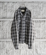 GARMENT-DYED CHECKED SHIRT - INNAT