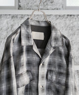 GARMENT-DYED CHECKED SHIRT - INNAT