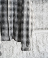 GARMENT-DYED CHECKED SHIRT - INNAT