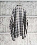 GARMENT-DYED CHECKED SHIRT - INNAT