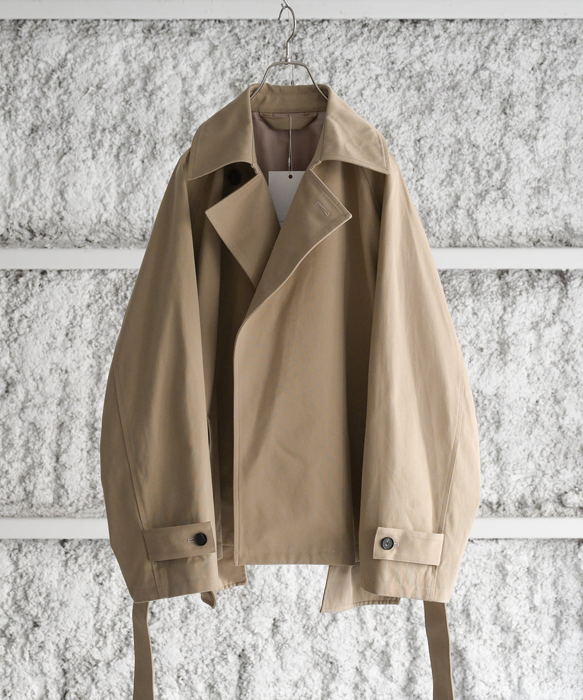 Short Trench Coat - Blanc YM – C THE C