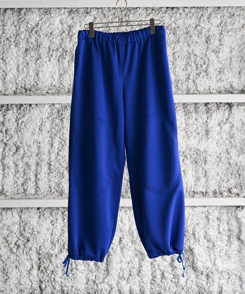 LAST1 >> knee patch Jersey wide pants - 77circa