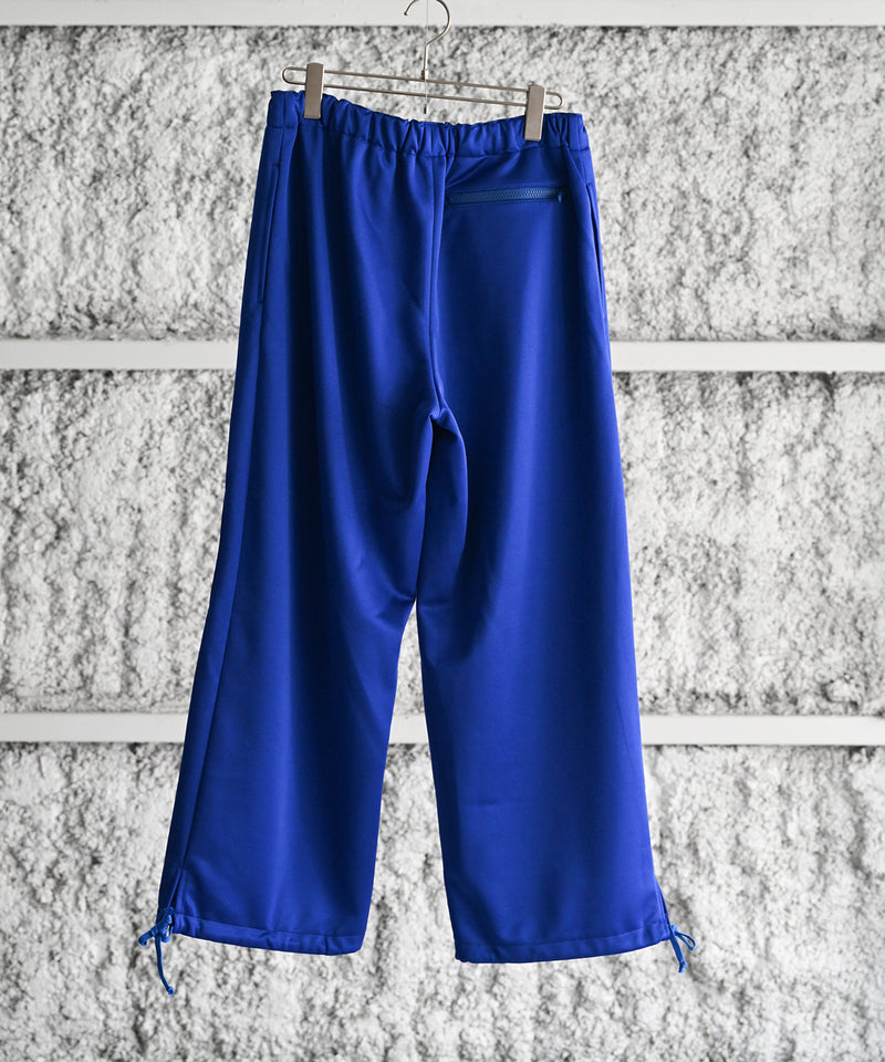 LAST1 >> knee patch Jersey wide pants - 77circa