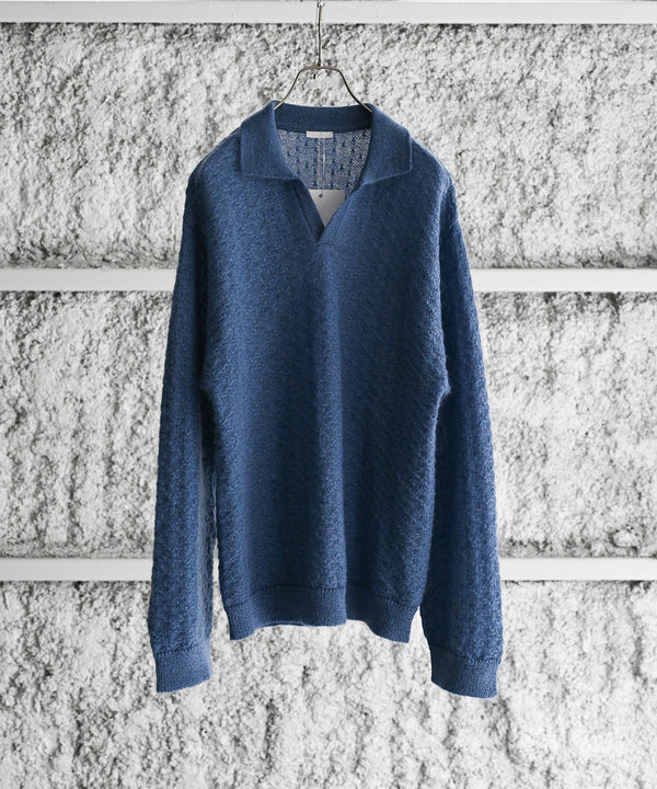 Mohair Skipper Knit - Blanc YM