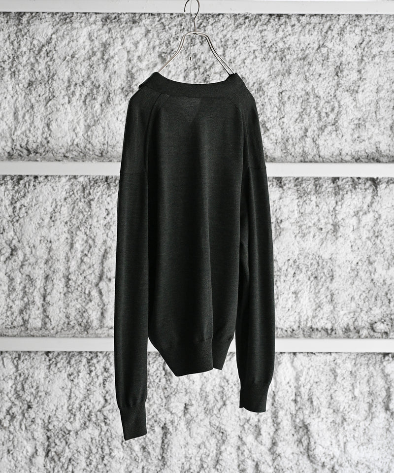 H-G knit shirt - crepuscule