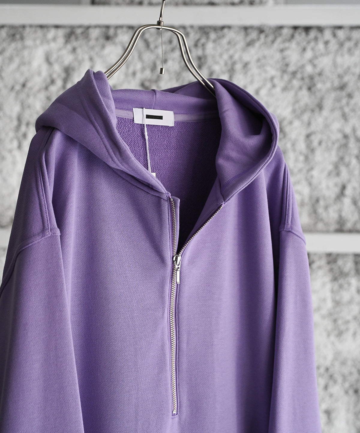 HALF ZIP HOODY - REVERBERATE – C THE C