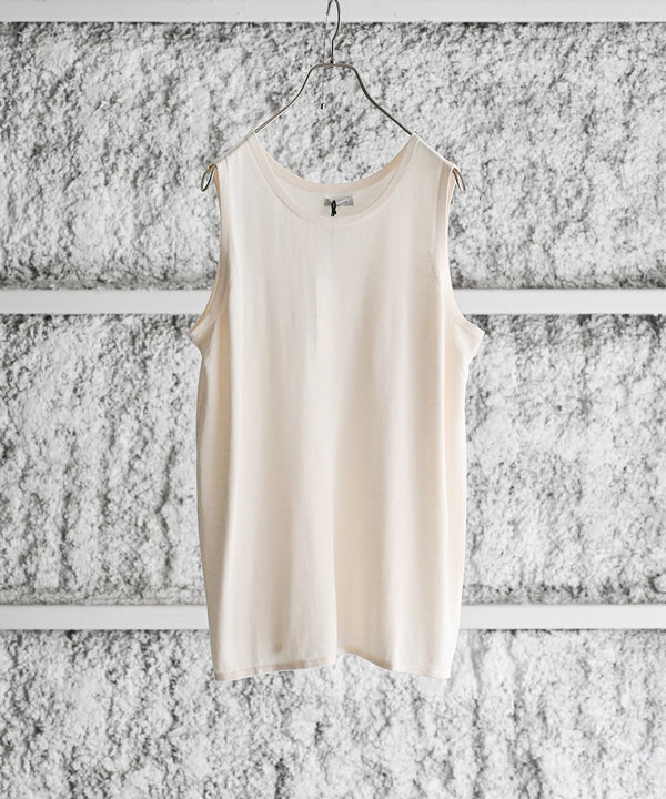 Washable Silk Cashmere Tank Top  - walenode