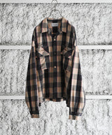 LAST1 >> US2468 / check shirt - UNUSED