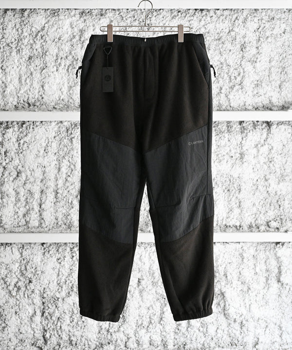 NYLON RIP STOP X FLEECE PANTS - LANTERN