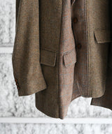 circa make cutback wide tweed jacket - 77circa