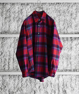 wool check shirt - semoh