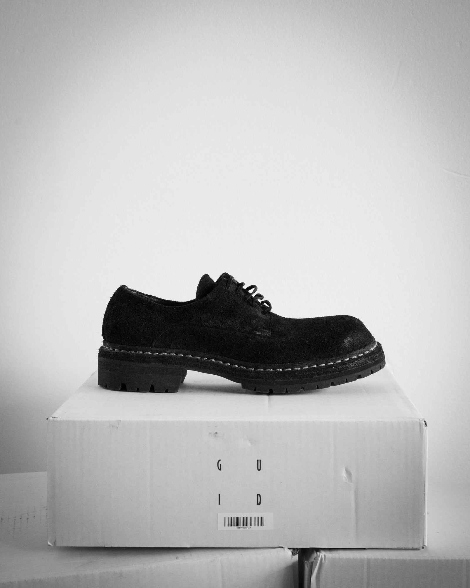 LAST1>> GR02V HORSE REVERSE LACED BIG DADDY SHOES - GUIDI