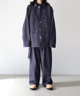 Silk Denim Coverall - Blanc YM