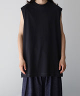 SUVIN SUEDED TENJIKU SLEEVELESS TEE - ULTERIOR