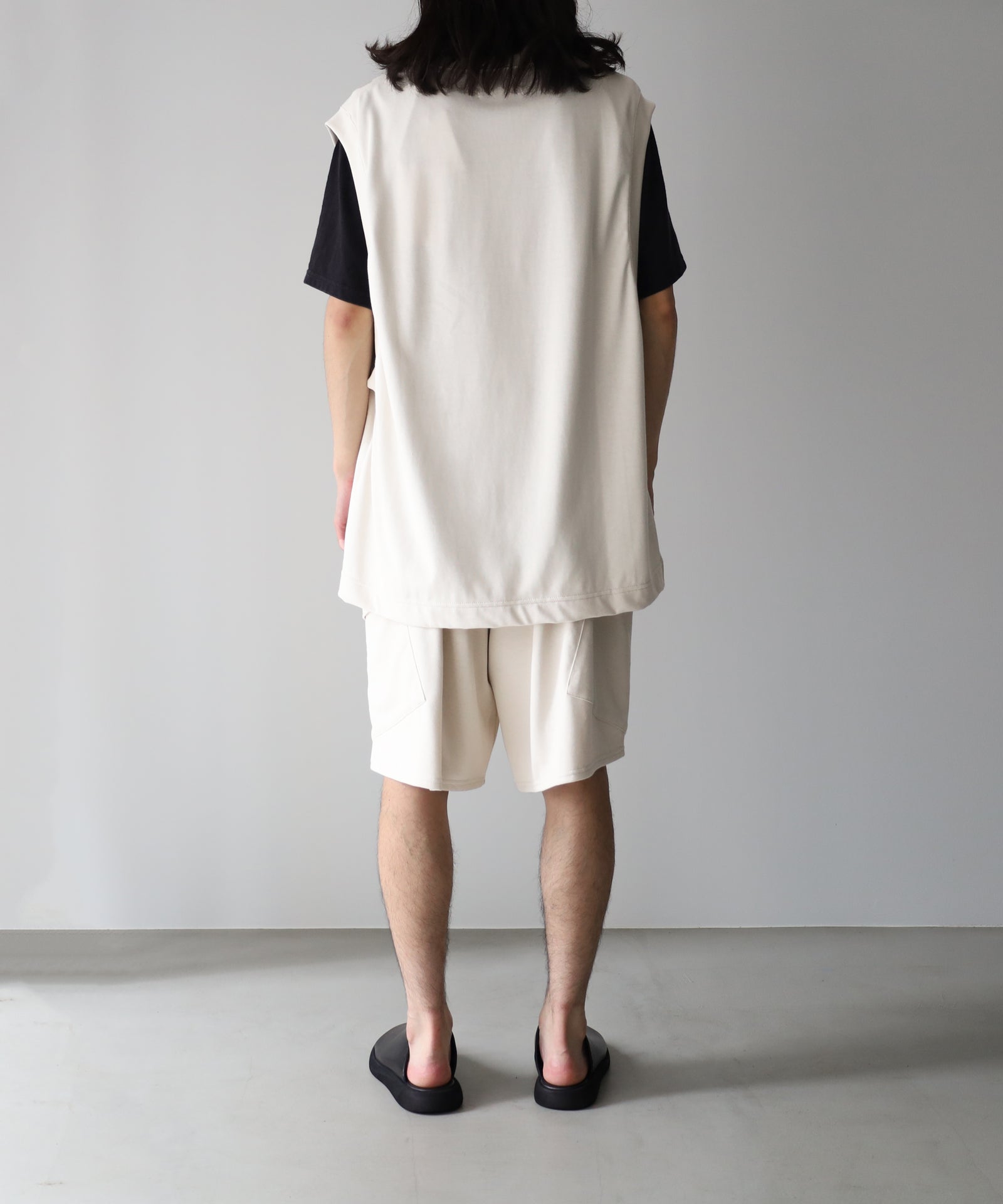 marka / リサイクルスビンオーガニックコットン度詰め天竺ベスト/M25A20CS03A リサイクルスビンオーガニックコットン度詰め天竺 / ベスト, White