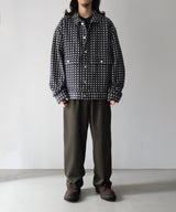 GRID DENIM JACKET - REVERBERATE