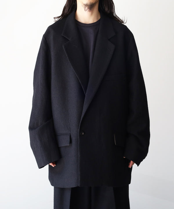 SEMI-DOUBLE TAILORED JACKET - ANCELLM