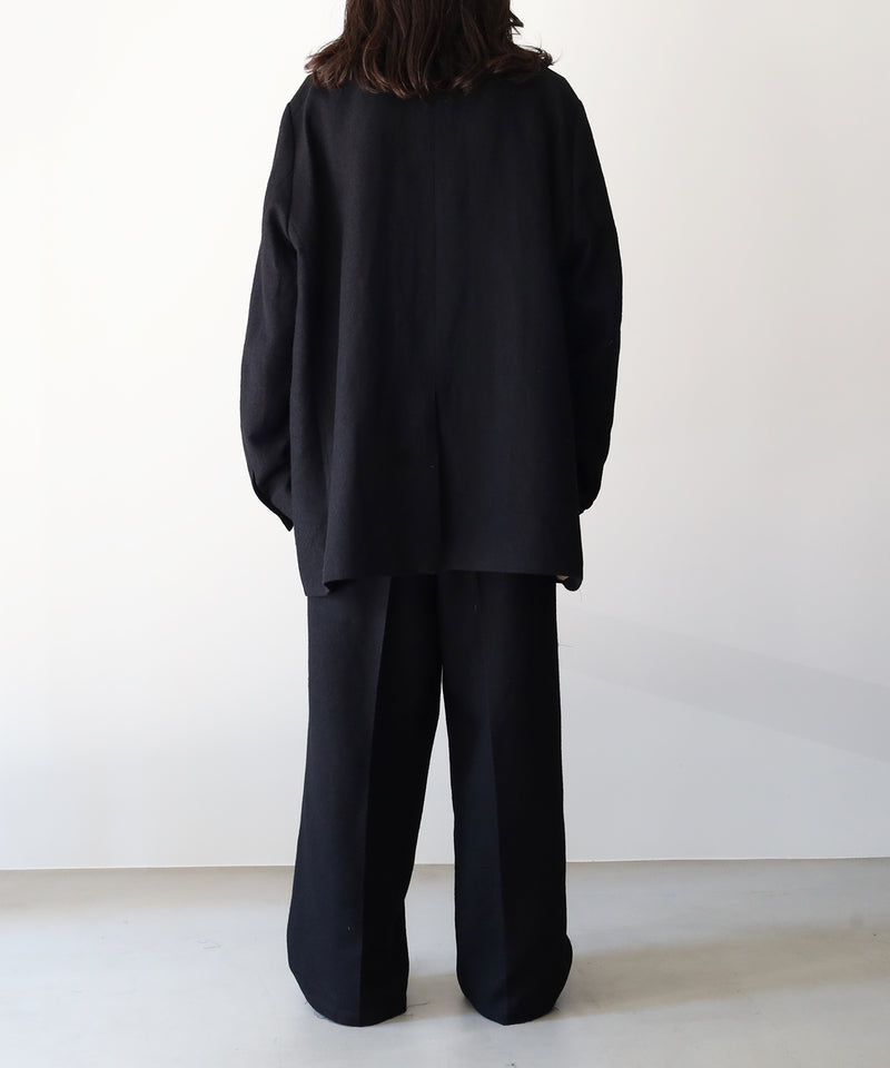 SEMI-DOUBLE TAILORED JACKET - ANCELLM
