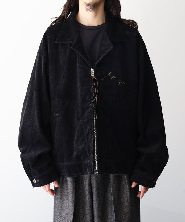 CORDUROY ZIPUP JACKET - ANCELLM