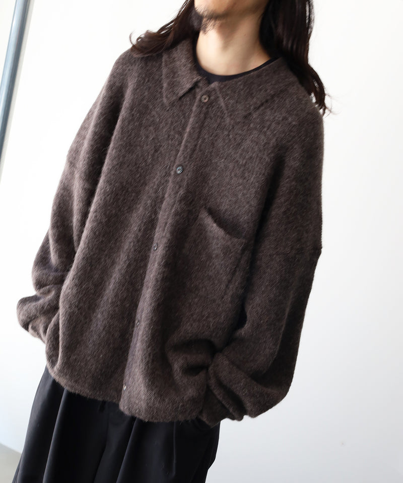 KIMONO KNIT SHIRT - ANCELLM