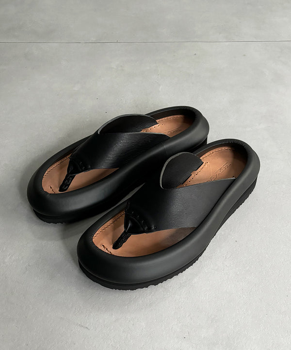 SPOILER LEATHER SANDAL - MIDORIKAWARYO