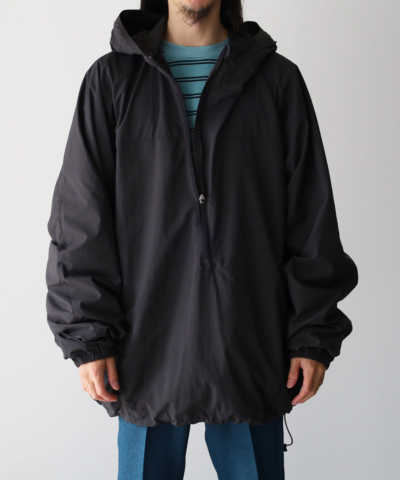 ORGANIZED HOODED PULLOVER / RIPSTOP NYLON -SandWaterr