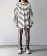 RESEARCHED 5P PANTS / POLY MIX TWILL -SandWaterr