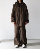ORGANIZED WIDE EASY PANTS / RIPSTOP NYLON -SandWaterr