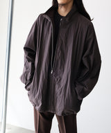COTTON NYLON TRACK JACKET - Blanc YM