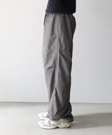 ORGANIZED WIDE EASY PANTS / RIPSTOP NYLON -SandWaterr