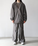 ORGANIZED HOODED PULLOVER / RIPSTOP NYLON -SandWaterr