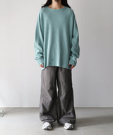 ORGANIZED PULLOVER TOP / COTTON THERMAL -SandWaterr