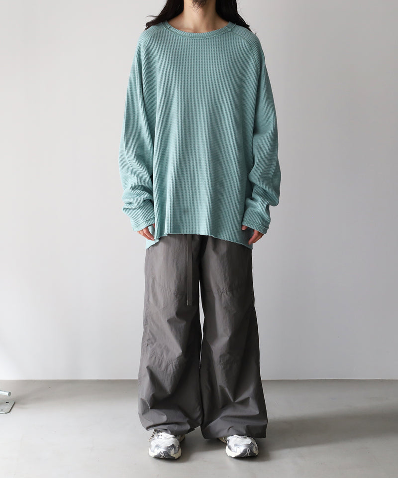 ORGANIZED PULLOVER TOP / COTTON THERMAL -SandWaterr