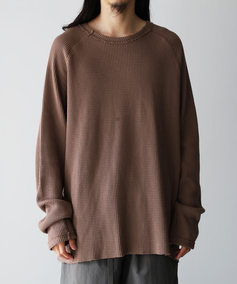 ORGANIZED PULLOVER TOP / COTTON THERMAL -SandWaterr