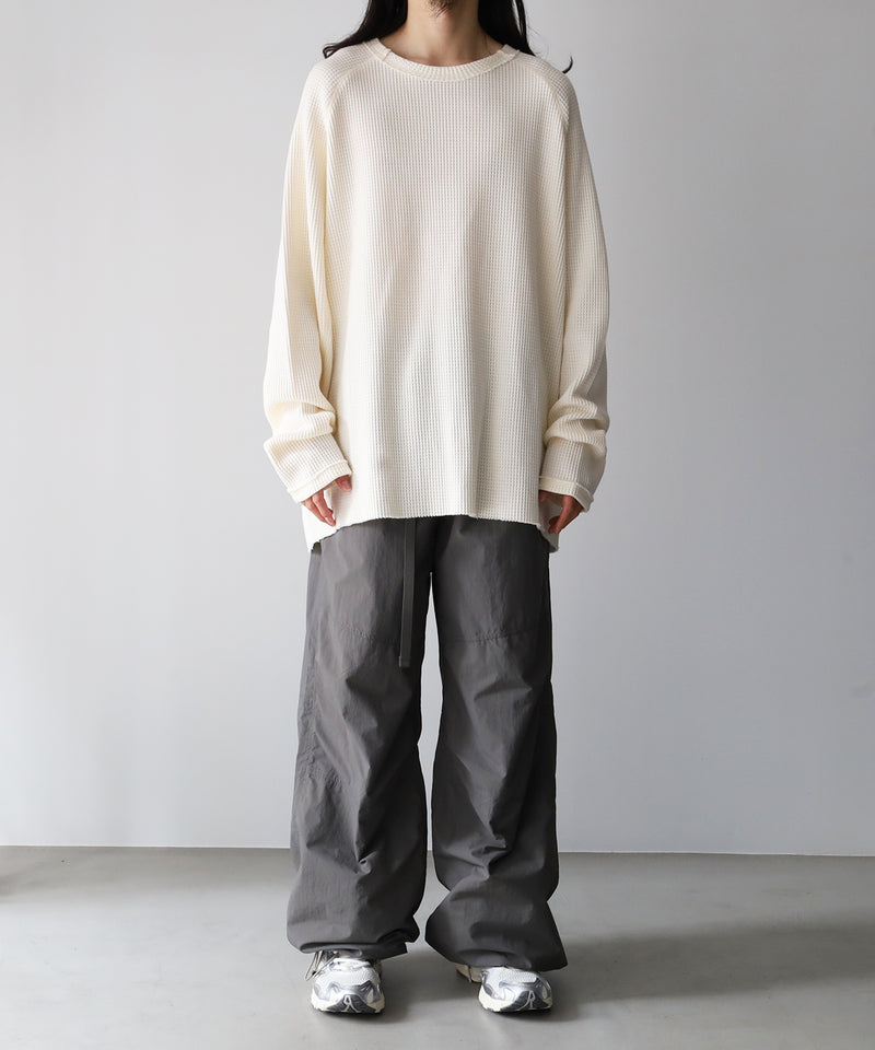 ORGANIZED PULLOVER TOP / COTTON THERMAL -SandWaterr