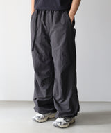 ORGANIZED WIDE EASY PANTS / RIPSTOP NYLON -SandWaterr