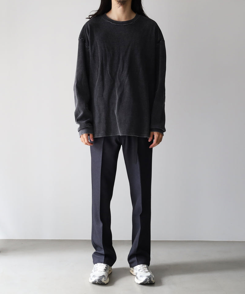 RESEARCHED 5P PANTS / POLY MIX TWILL -SandWaterr