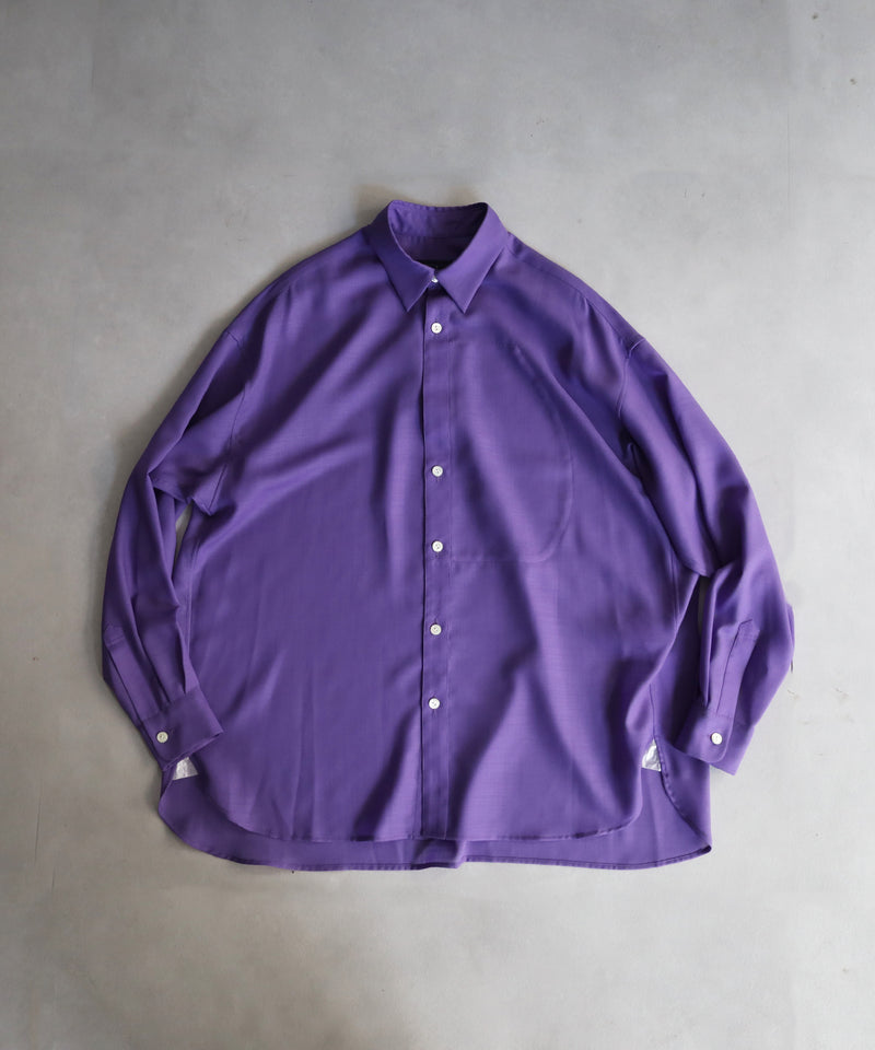 fly front pocket shirt / wool - beta post