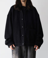WOOL CORDUROY WORK SHIRT JACKET - ANCELLM